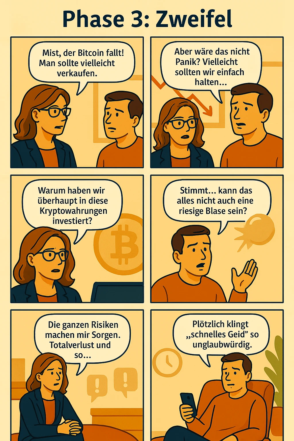 Phase 3 – Zweifel zulassen: vollständige Comicseite