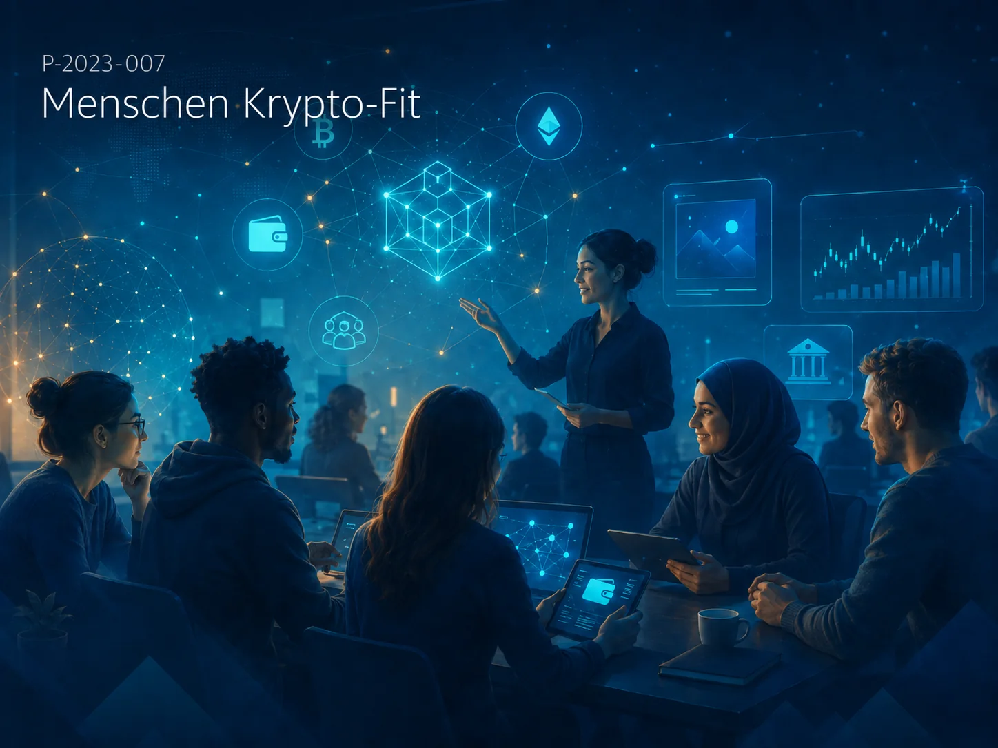 Titelbild zum Projekt Menschen Krypto-Fit