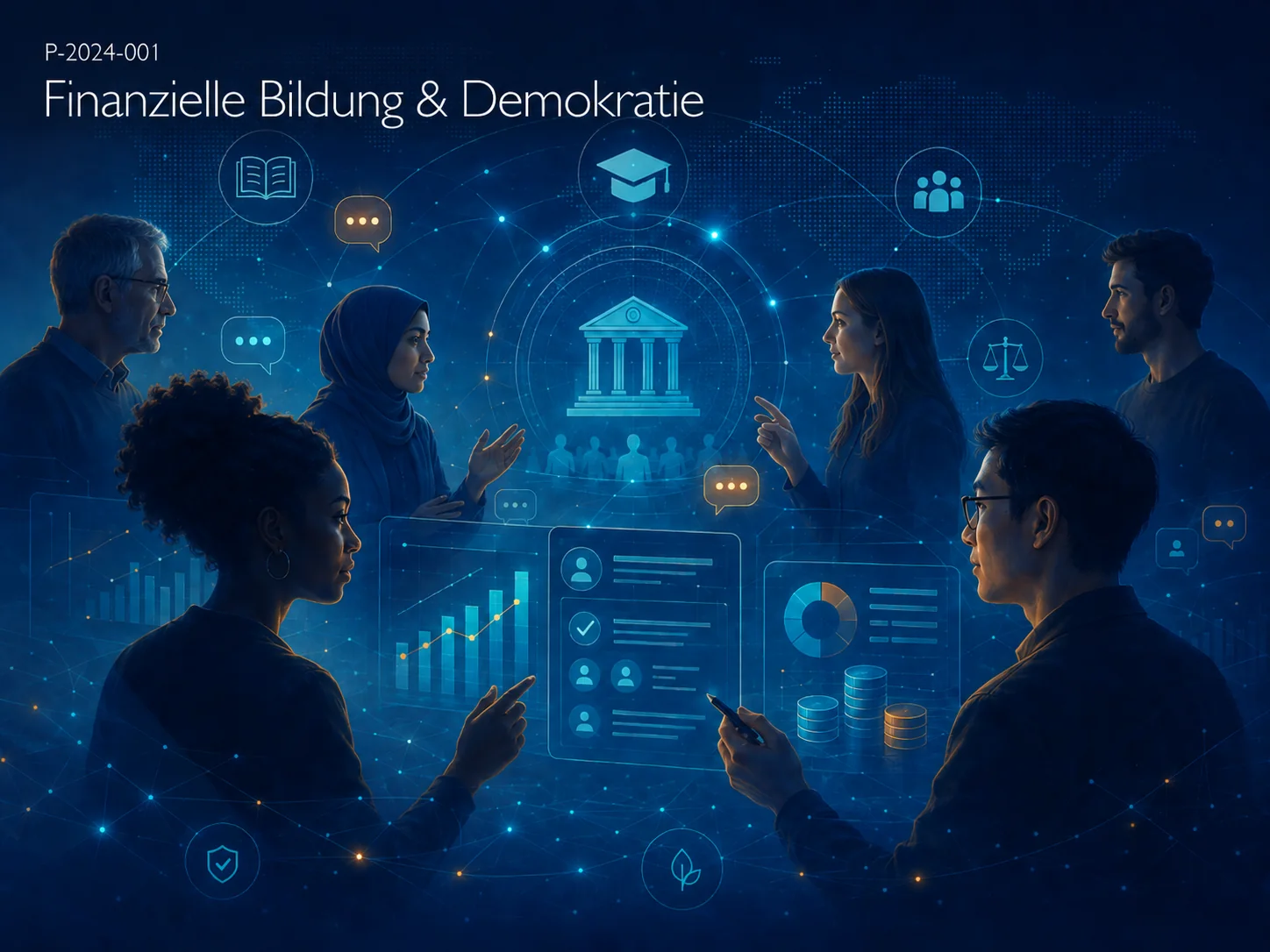 Titelbild zum Projekt Finanzielle Bildung & Demokratie